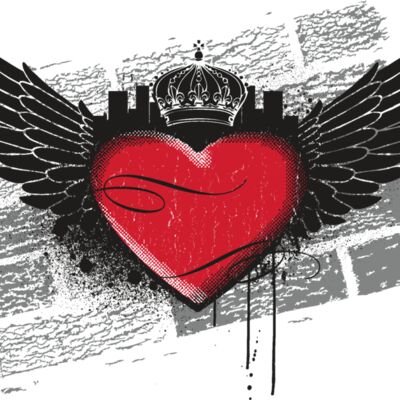 Love heart wings crown NO TEXT Thumbnail