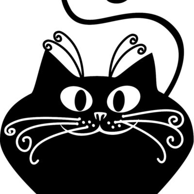 Fat black cat Thumbnail