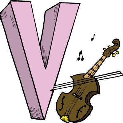 V is for Violin Thumbnail