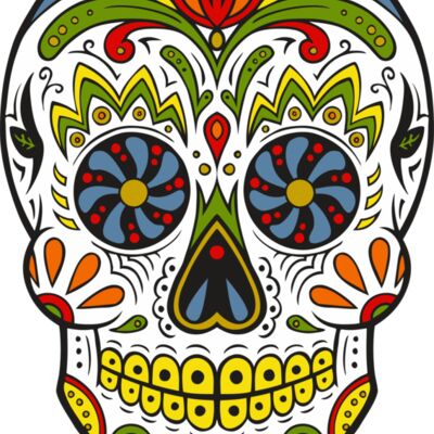 Colourful Skull Thumbnail