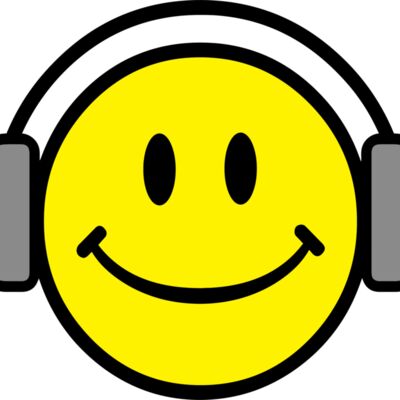 Happy with headphones Thumbnail