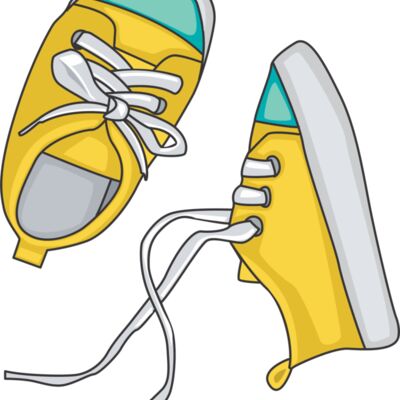 Baby sneakers yellow Thumbnail