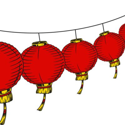 Chinese Lanterns  left  Thumbnail