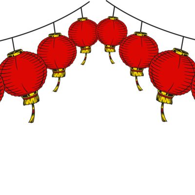 Chinese Lanterns  two rows  Thumbnail