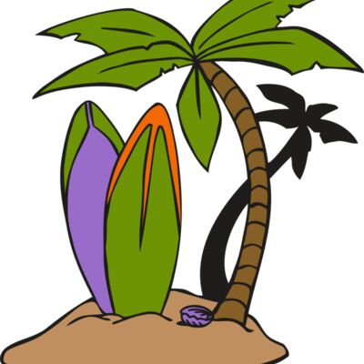 Surf Palm Tree Thumbnail