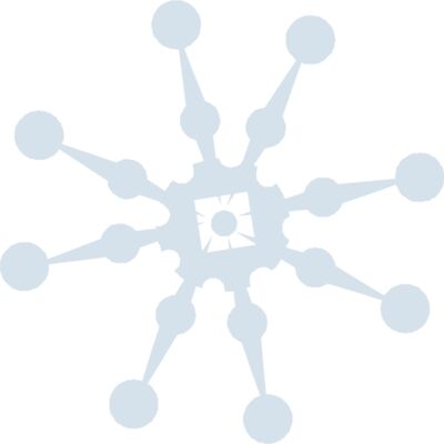 Snowflake light blue mauve Thumbnail