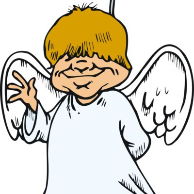 Scruffy male angel Thumbnail