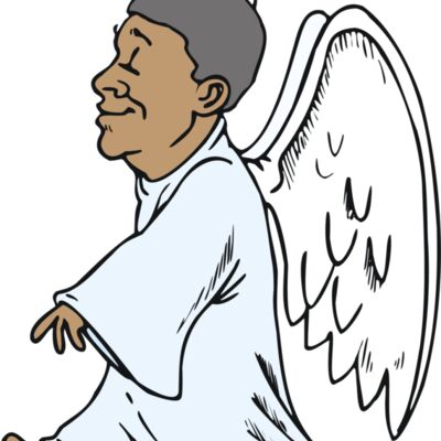 Man angel with halo Thumbnail