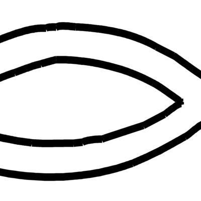 Hand drawn Jesus fish Thumbnail