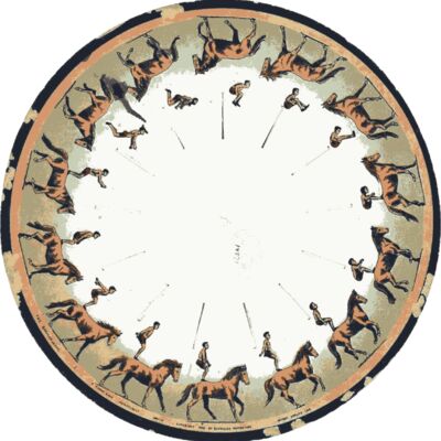 Vintage horse acrobat Thumbnail