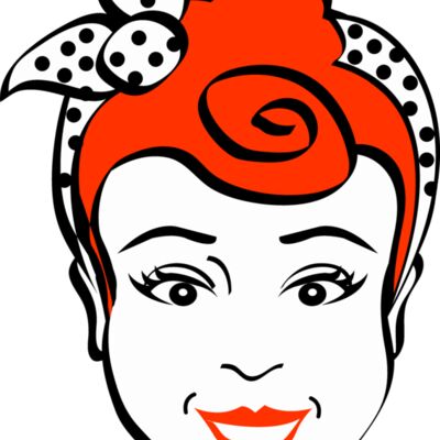 NEW retro woman red head Thumbnail