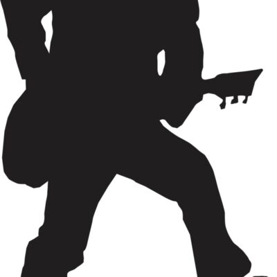 Rock star silhouette Thumbnail