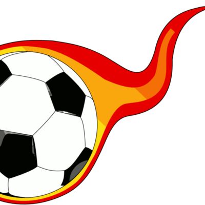 Flaming  soccer ball Thumbnail