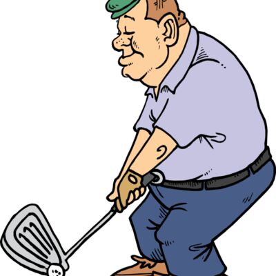 Male golfer Thumbnail