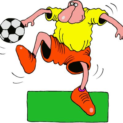 Man juggling soccer ball Thumbnail