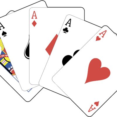 playing cards with aces and jack Thumbnail