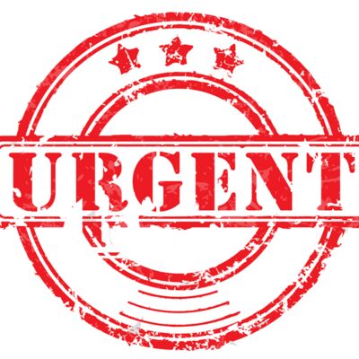 Urgent stamp Thumbnail