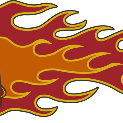 Mask flames colour Thumbnail